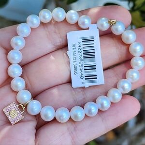 $915 SYDNEY EVAN 14K PINK SAPPHIRE BRACELET